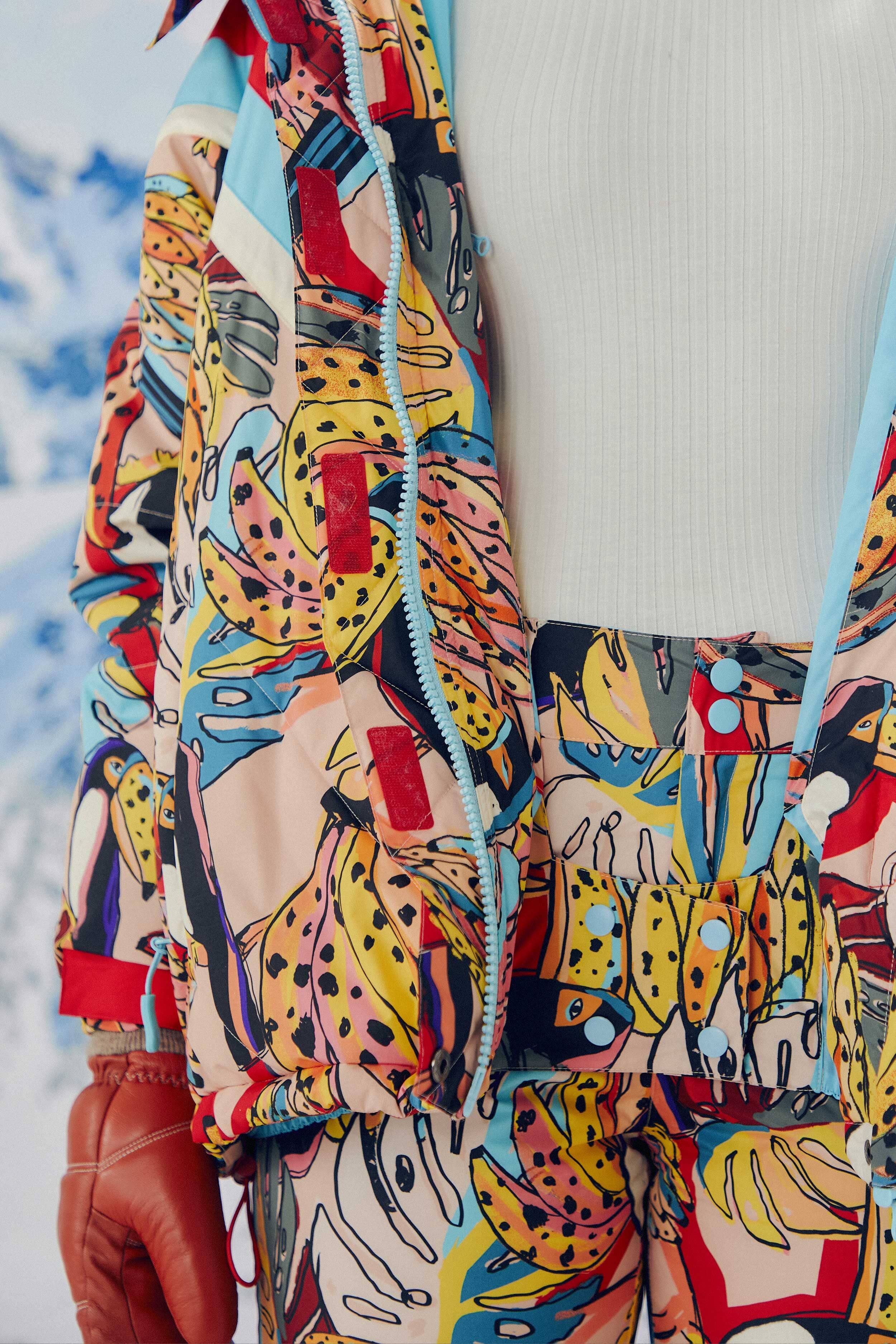 Banana Bunch Ski Puffer Jacket sold by FARM Rio product image thumbnail 6