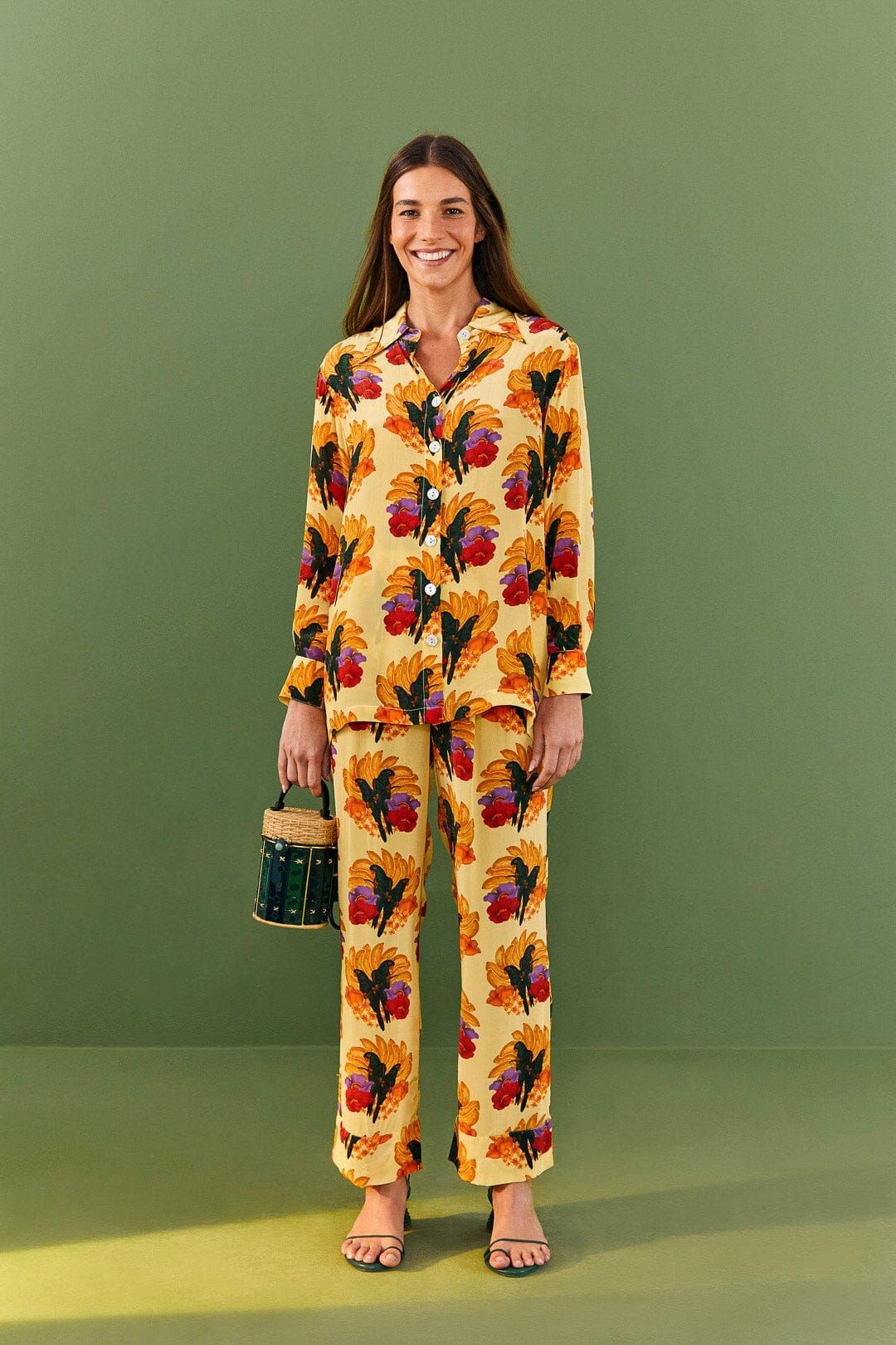 Banana Nest Pajama Pants sold by FARM Rio product image thumbnail 2