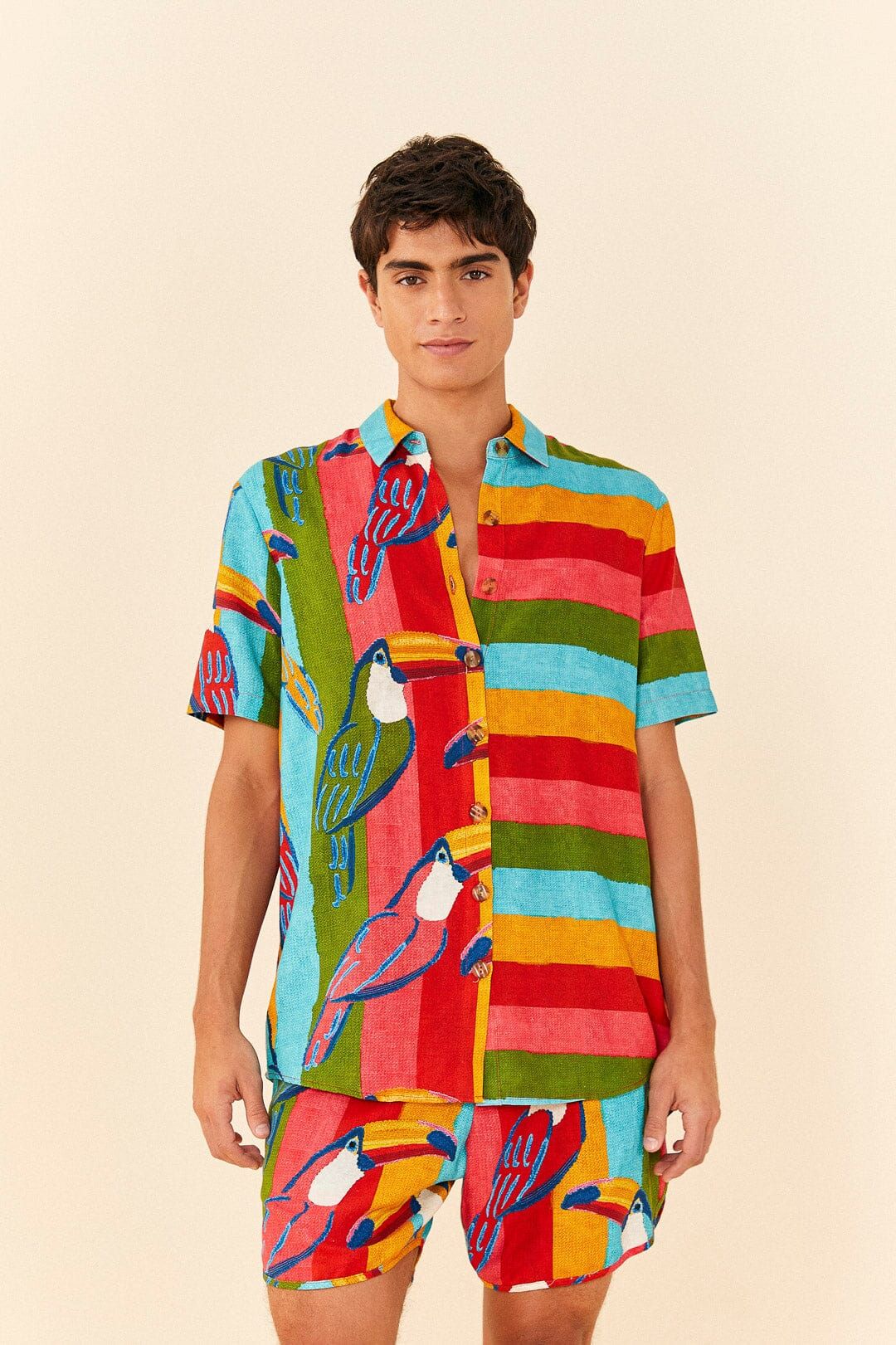 Wonderful Toucans Unisex Shorts sold by FARM Rio product image thumbnail 6