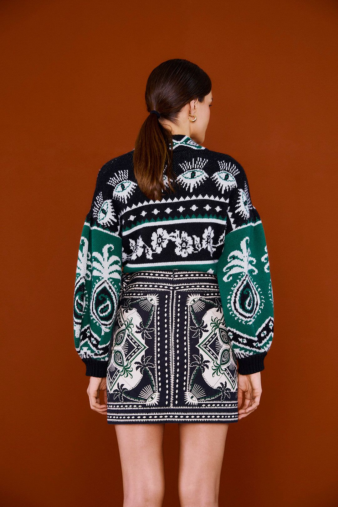 Mystic Scarf Mini Skirt sold by FARM Rio product image thumbnail 4