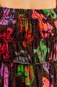 Black Wild Leopards Mini Dress sold by FARM Rio