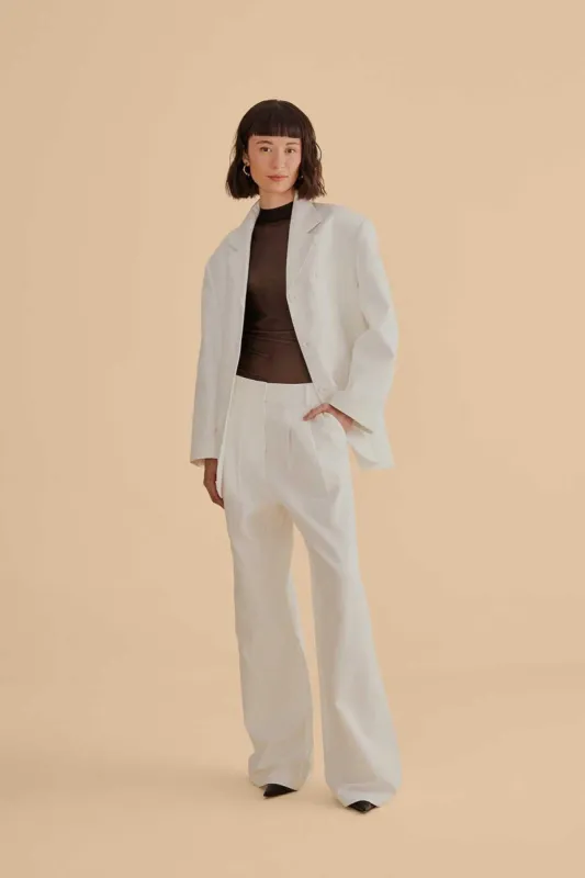 Off-White Wide Pants sold by FARM Rio