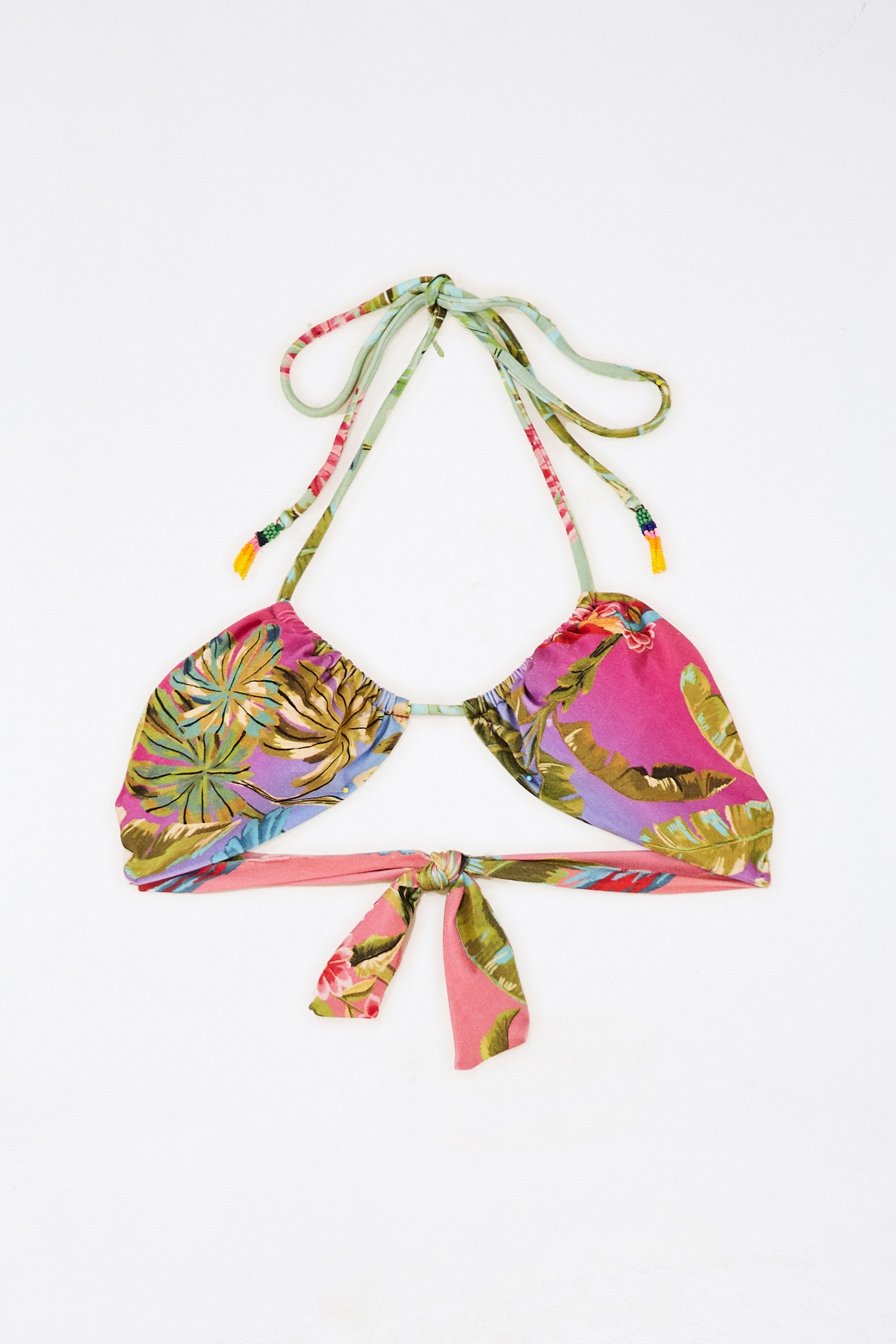 OMBRE FOREST BIKINI TOP sold by FARM Rio product image thumbnail 5