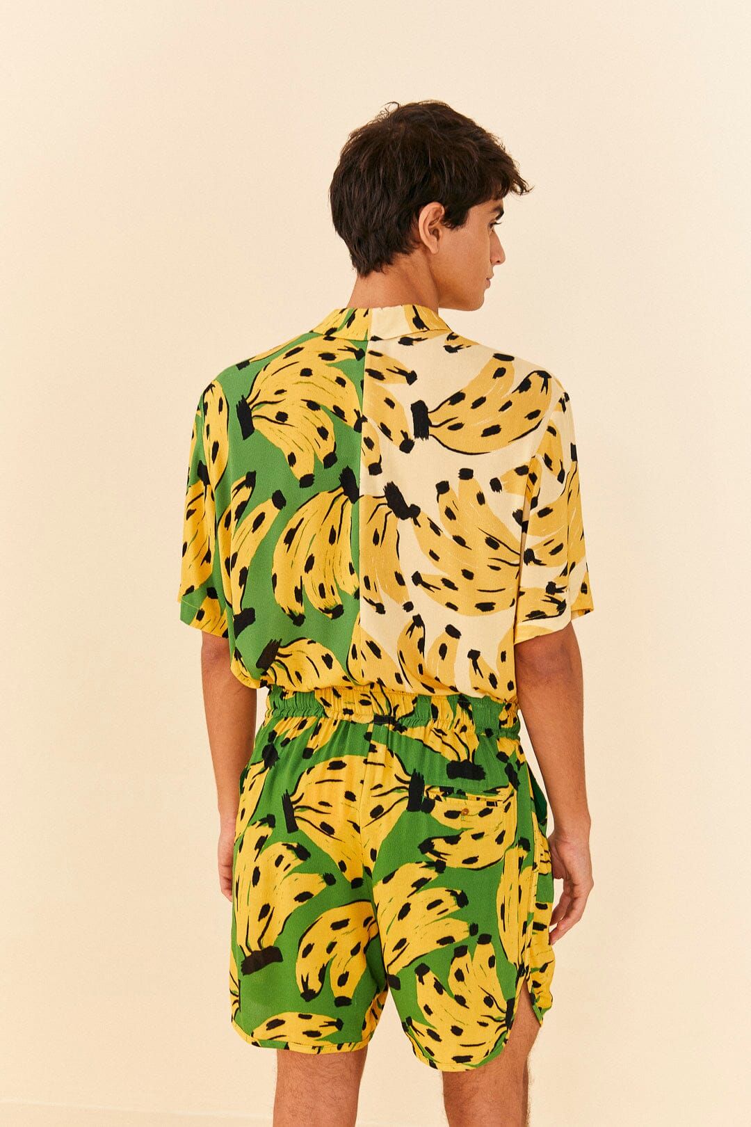 Green Bossa Banana Unisex Shorts sold by FARM Rio product image thumbnail 4