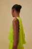 Green Monstera Eyelet Crop Top sold by FARM Rio