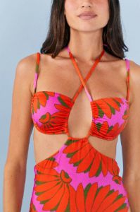 Pink Copacabana One Piece Swimsuit sold by FARM Rio