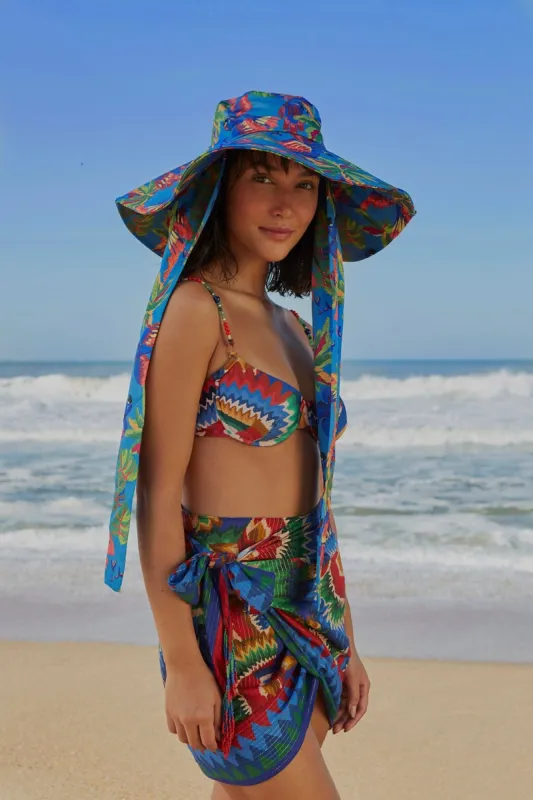 Chevron Toucans Cover Up sold by FARM Rio