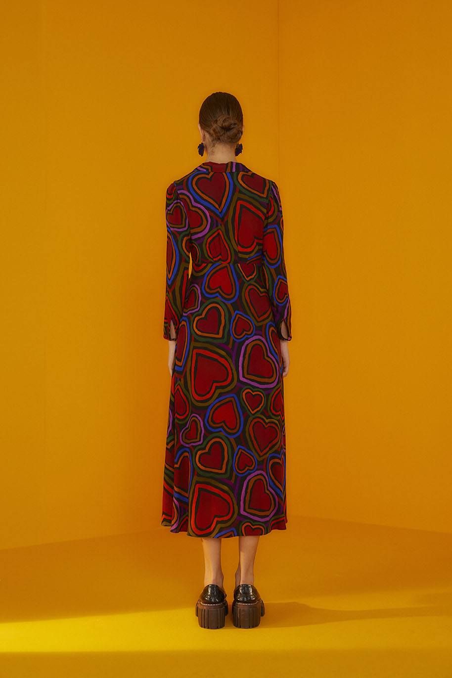 Rainbow Wild Hearts Maxi Dress sold by FARM Rio product image thumbnail 2