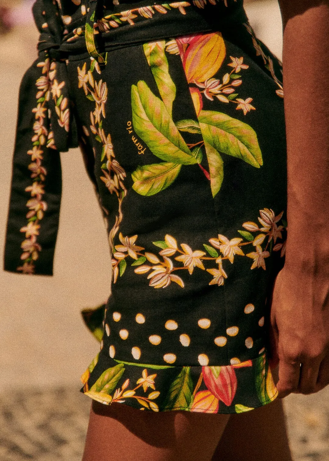 Cocoa Paradise Elise Romper sold by FARM Rio product image thumbnail 3