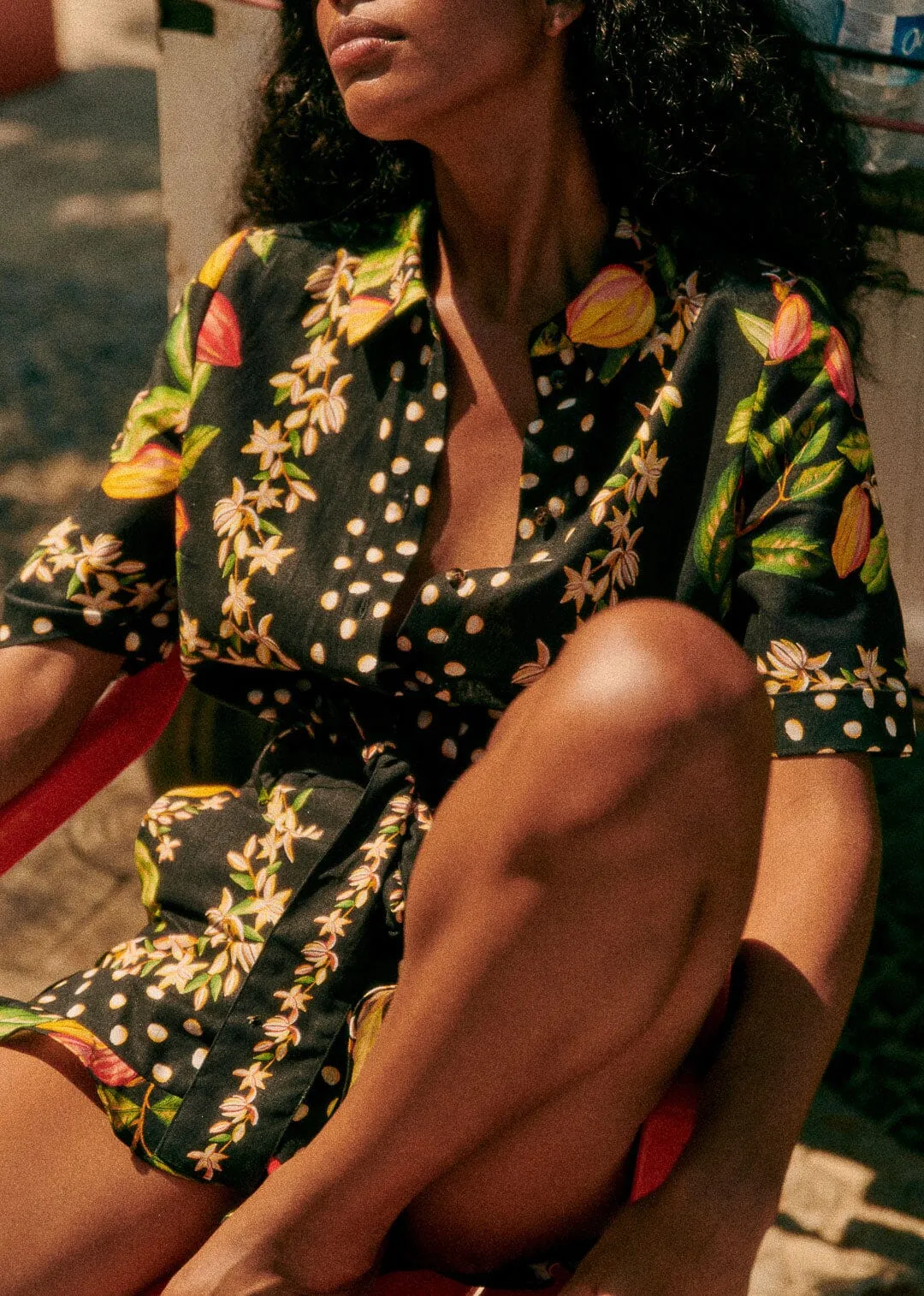 Cocoa Paradise Elise Romper sold by FARM Rio product image thumbnail 2