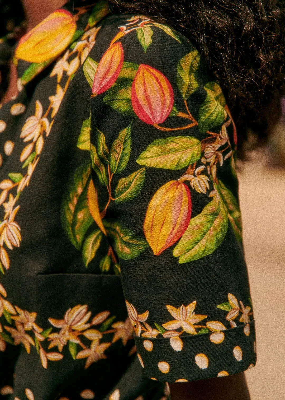 Cocoa Paradise Elise Romper sold by FARM Rio product image thumbnail 4