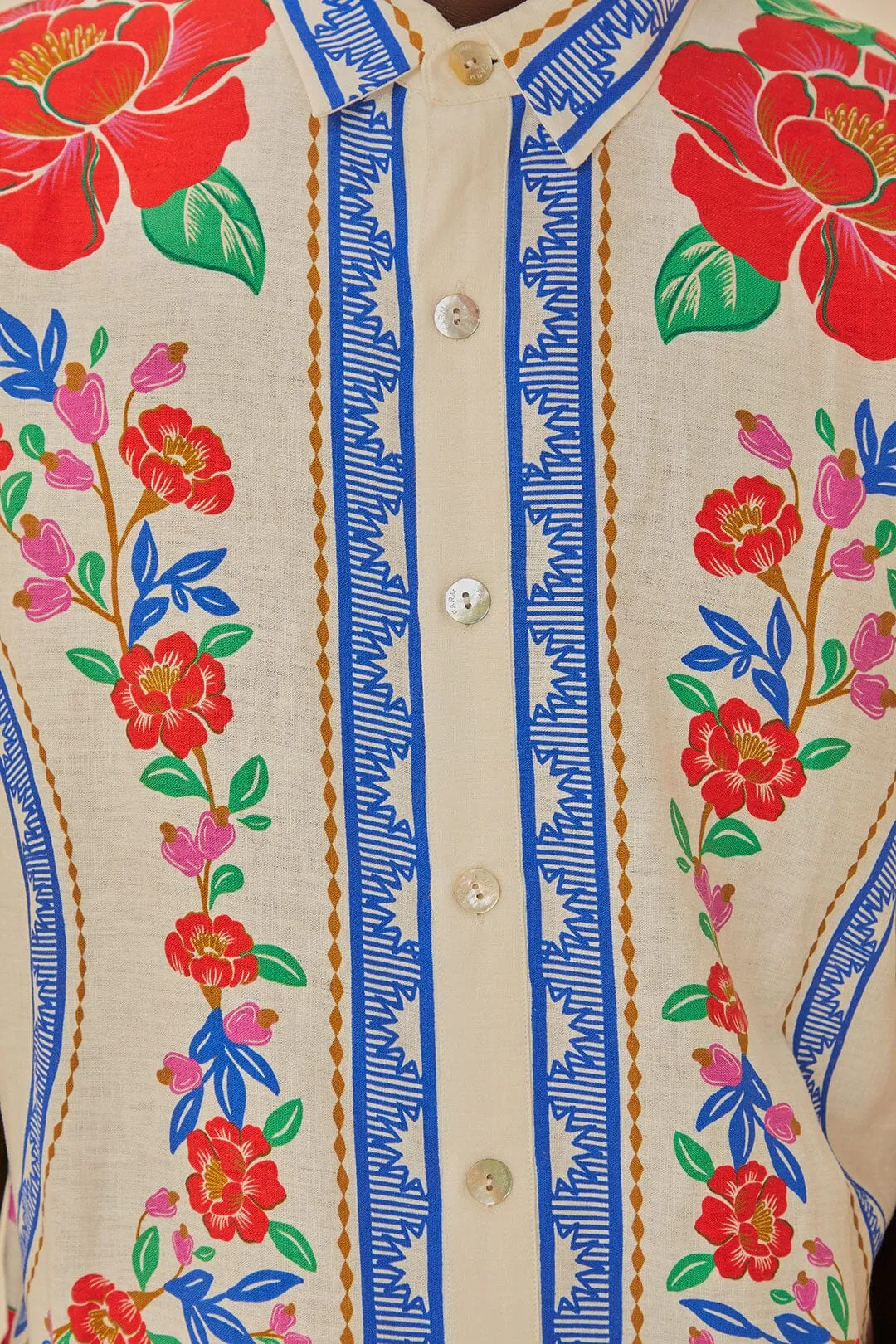 Flowers Beach Unisex Shirt sold by FARM Rio product image thumbnail 5