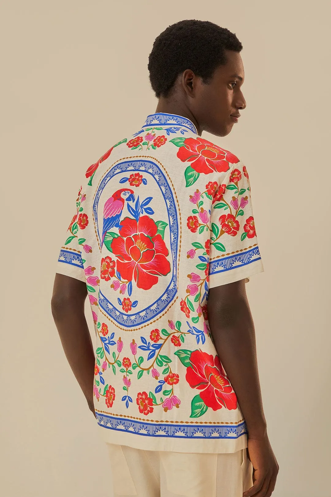 Flowers Beach Unisex Shirt sold by FARM Rio product image thumbnail 3