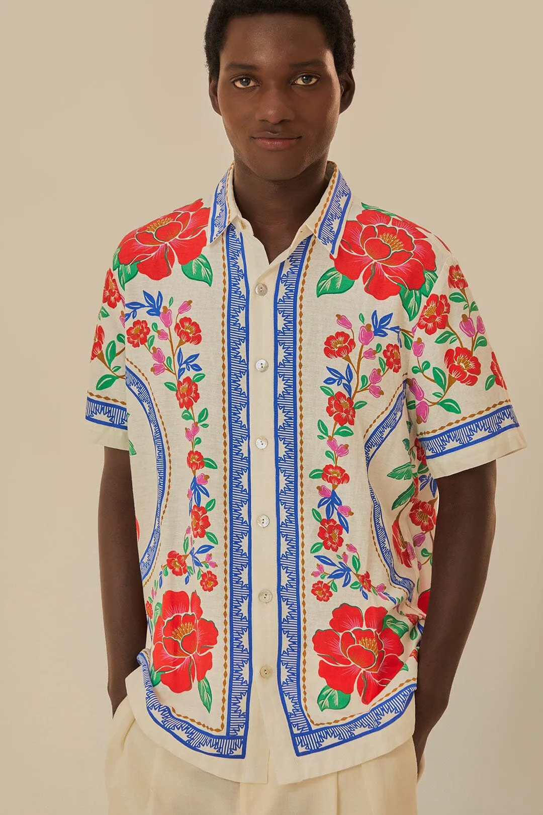 Flowers Beach Unisex Shirt sold by FARM Rio