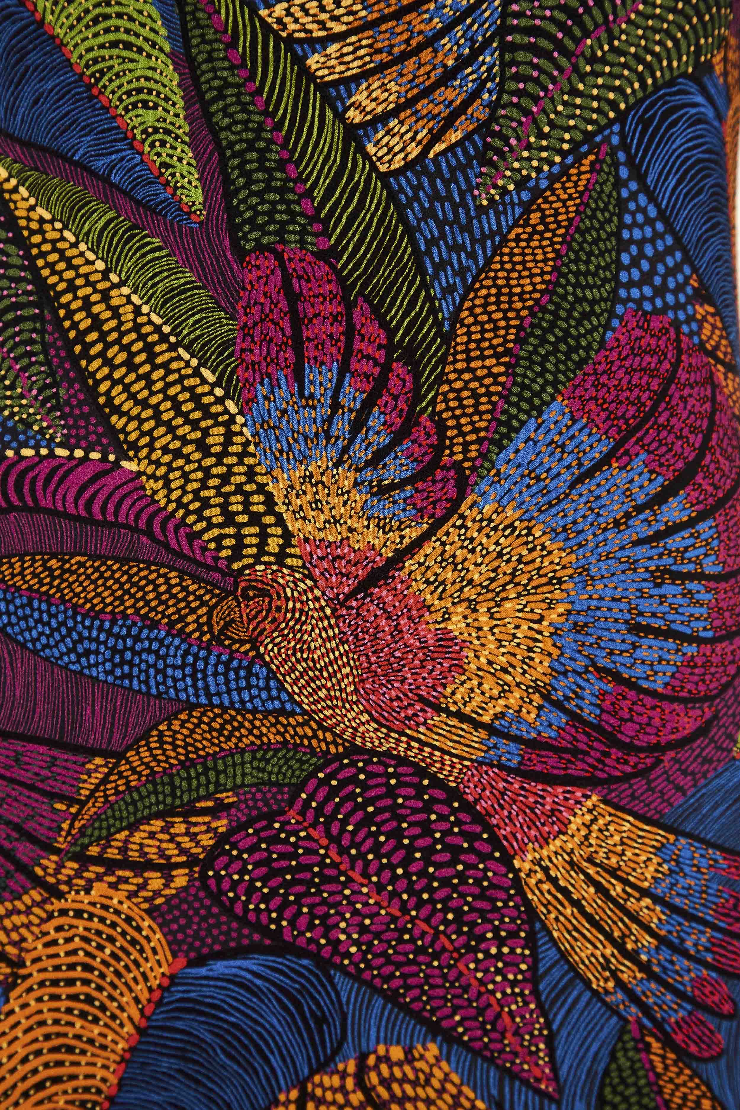 Dotted Macaws Lenzing™ Ecovero™ Viscose Dress sold by FARM Rio product image thumbnail 4