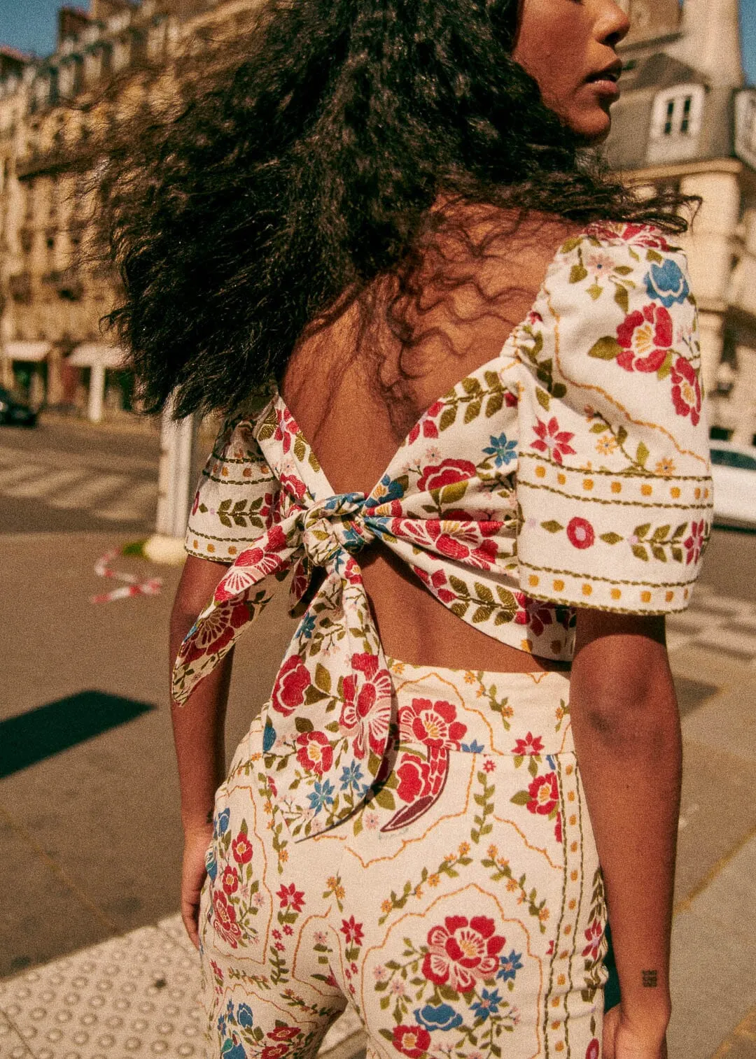 Romantic Garden Manuella Blouse sold by FARM Rio product image thumbnail 3