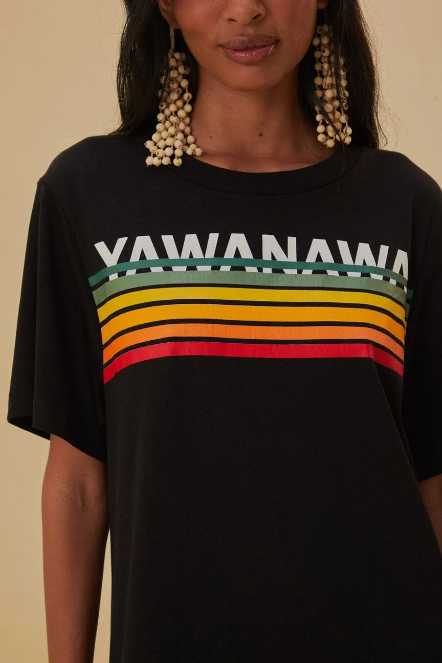 Yawanawa Carioca Longsleeve Jumpsuit sold by FARM Rio product image thumbnail 3