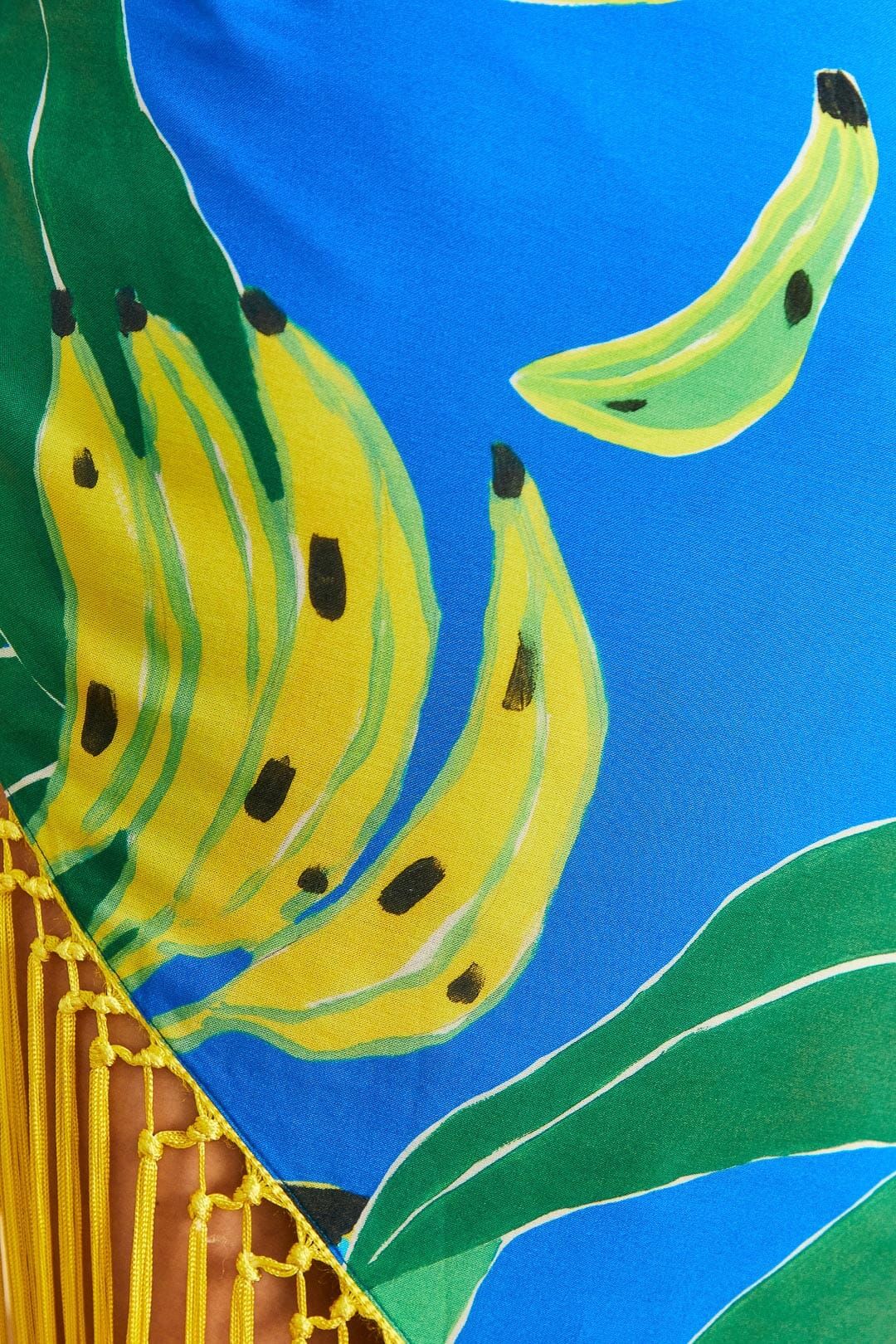 Blue Banana Leaves Sarong sold by FARM Rio product image thumbnail 6