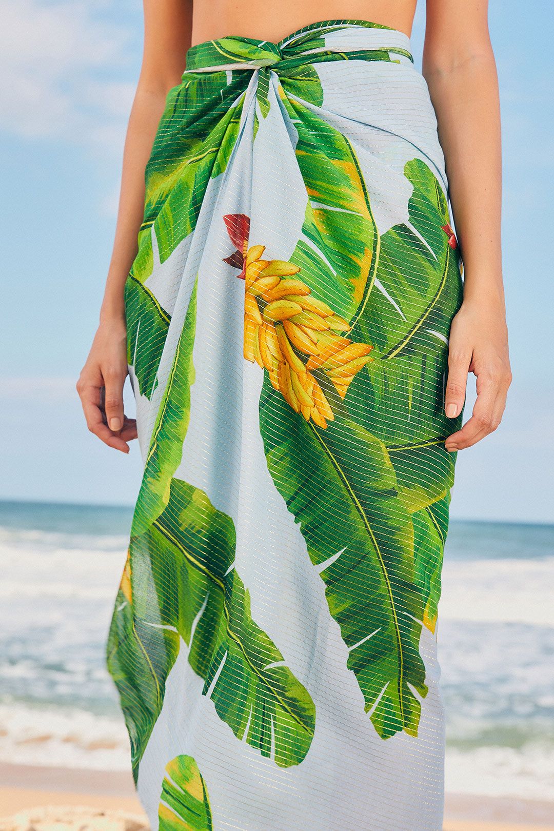 Fresh Bananas Sarong sold by FARM Rio product image thumbnail 3