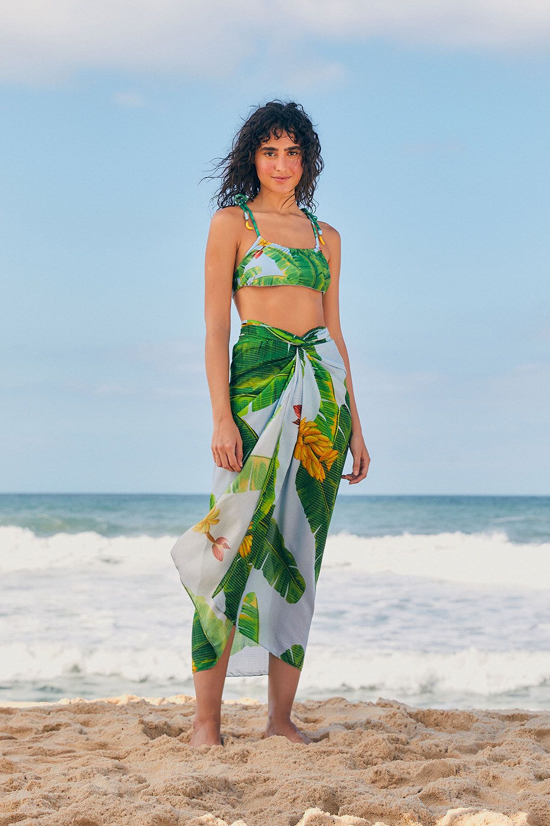 Fresh Bananas Sarong sold by FARM Rio product image thumbnail 2