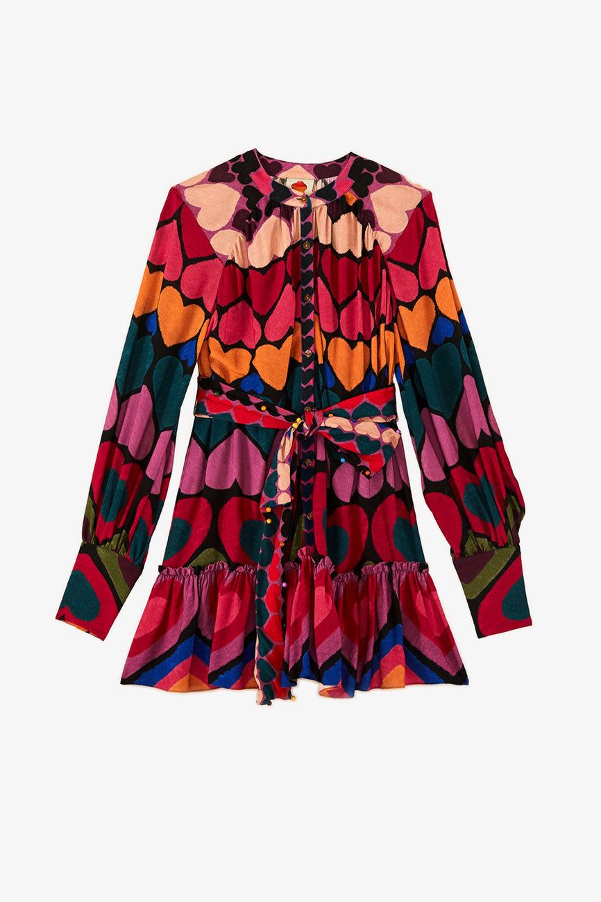 Full Of Hearts Mini Dress sold by FARM Rio product image thumbnail 6