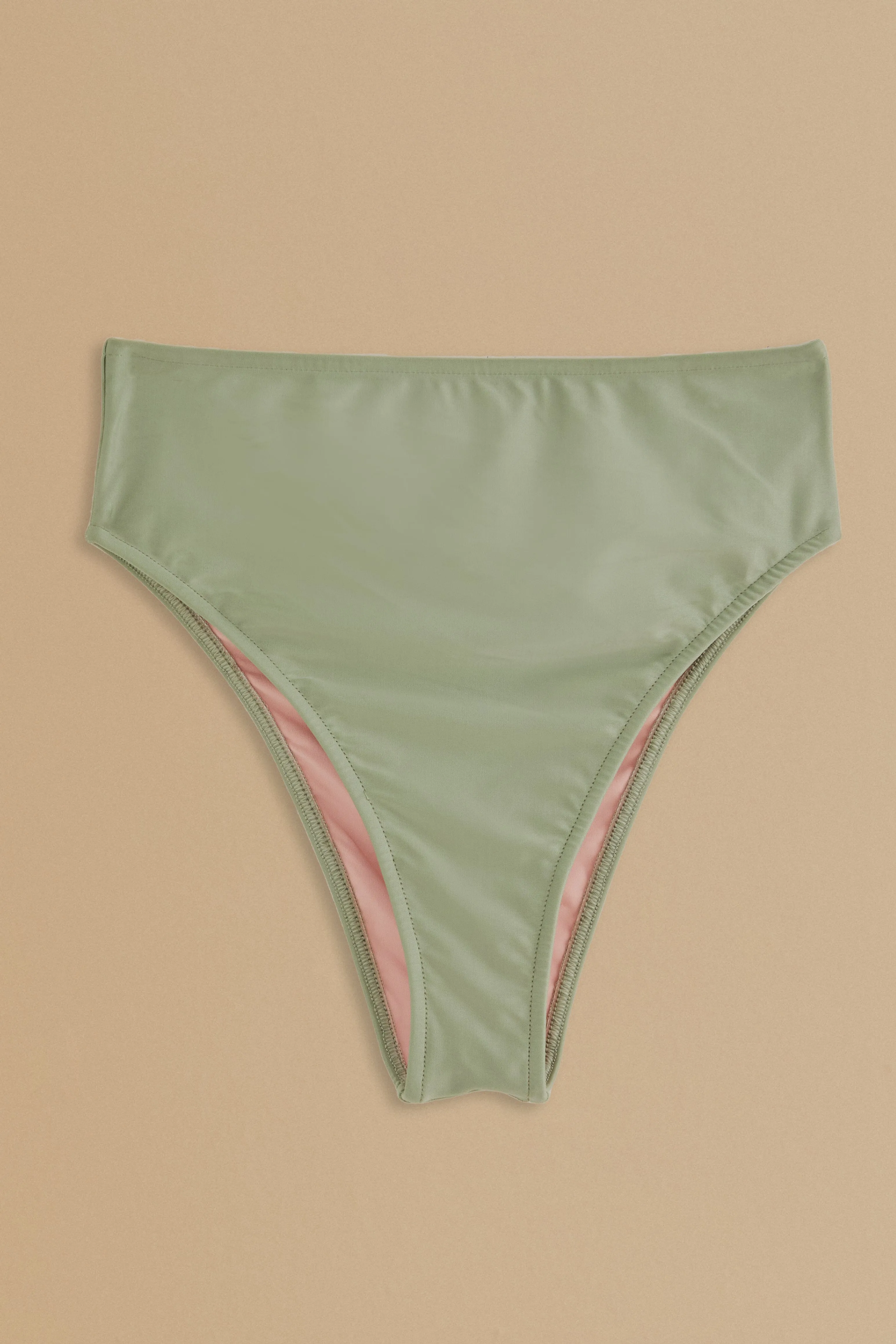 Green High Waisted Bikini Bottom sold by FARM Rio product image thumbnail 4