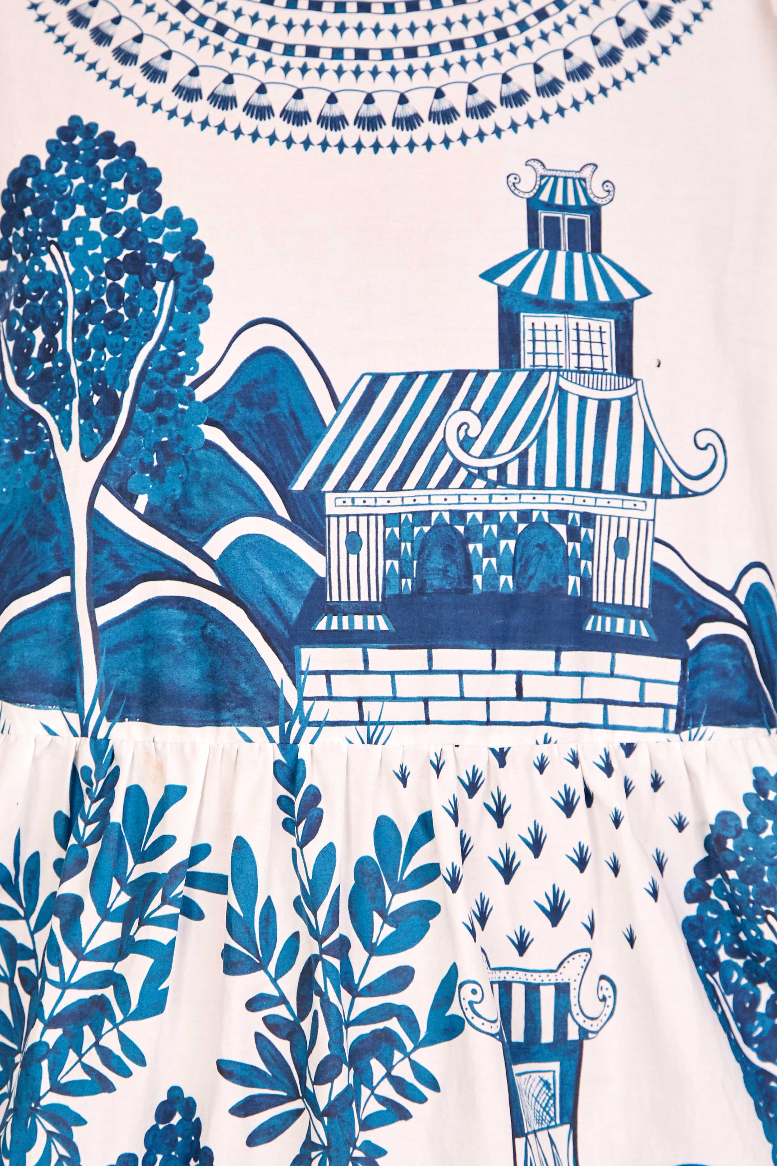 ANCIENT GARDEN MIDI DRESS sold by FARM Rio product image thumbnail 5