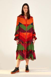 JULIANA STRIPES MIDI DRESS sold by FARM Rio