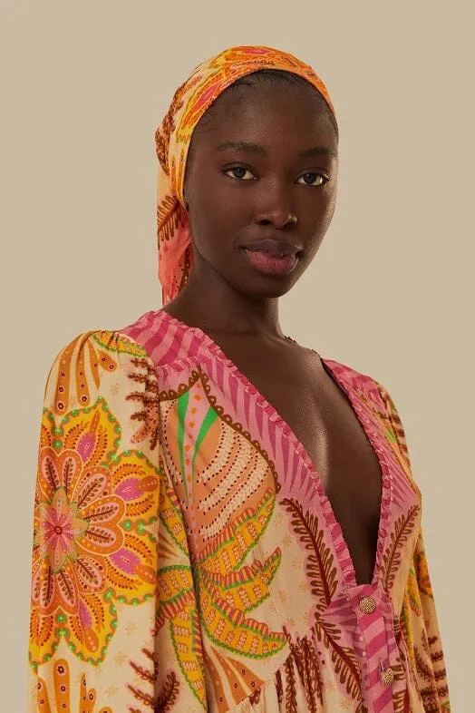 Sand Palms Scarf sold by FARM Rio