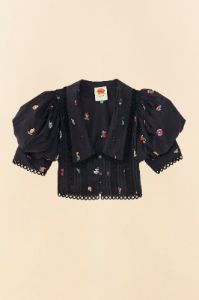 Zodiac Cross Stitch Crop Top sold by FARM Rio