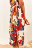 White Pineapple Flowers Midi Dress sold by FARM Rio