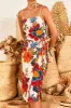 White Pineapple Flowers Midi Dress sold by FARM Rio
