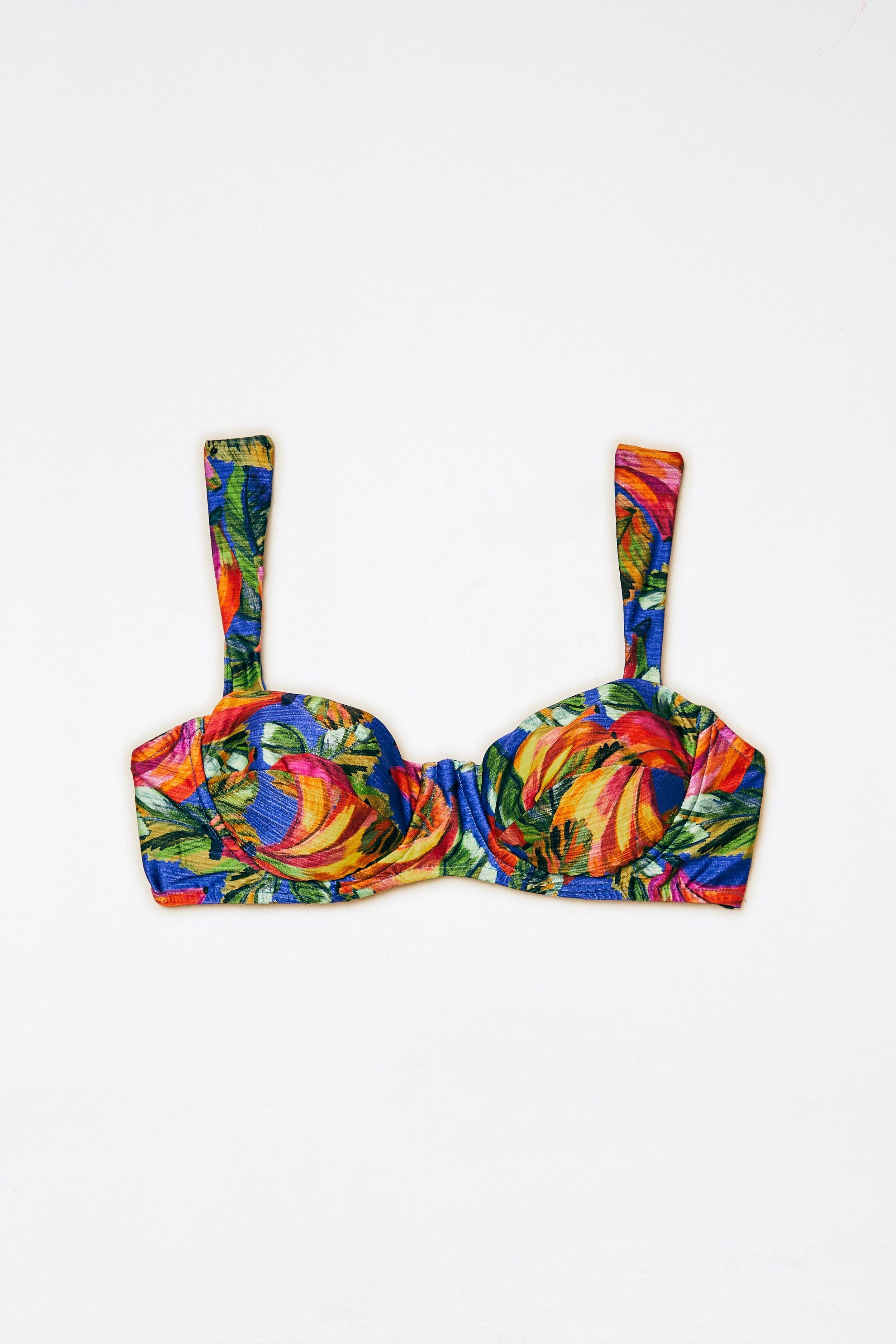 BLUE BANANAMIX CUP BIKINI TOP sold by FARM Rio product image thumbnail 4