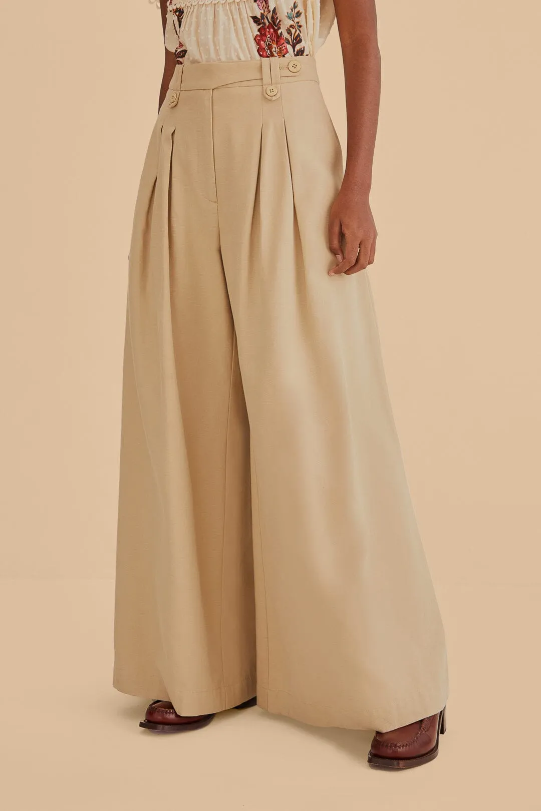 Kakhi High Waist Pants sold by FARM Rio product image thumbnail 2