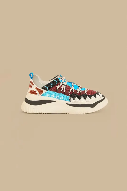 Multicolor Beaded Sneaker sold by FARM Rio