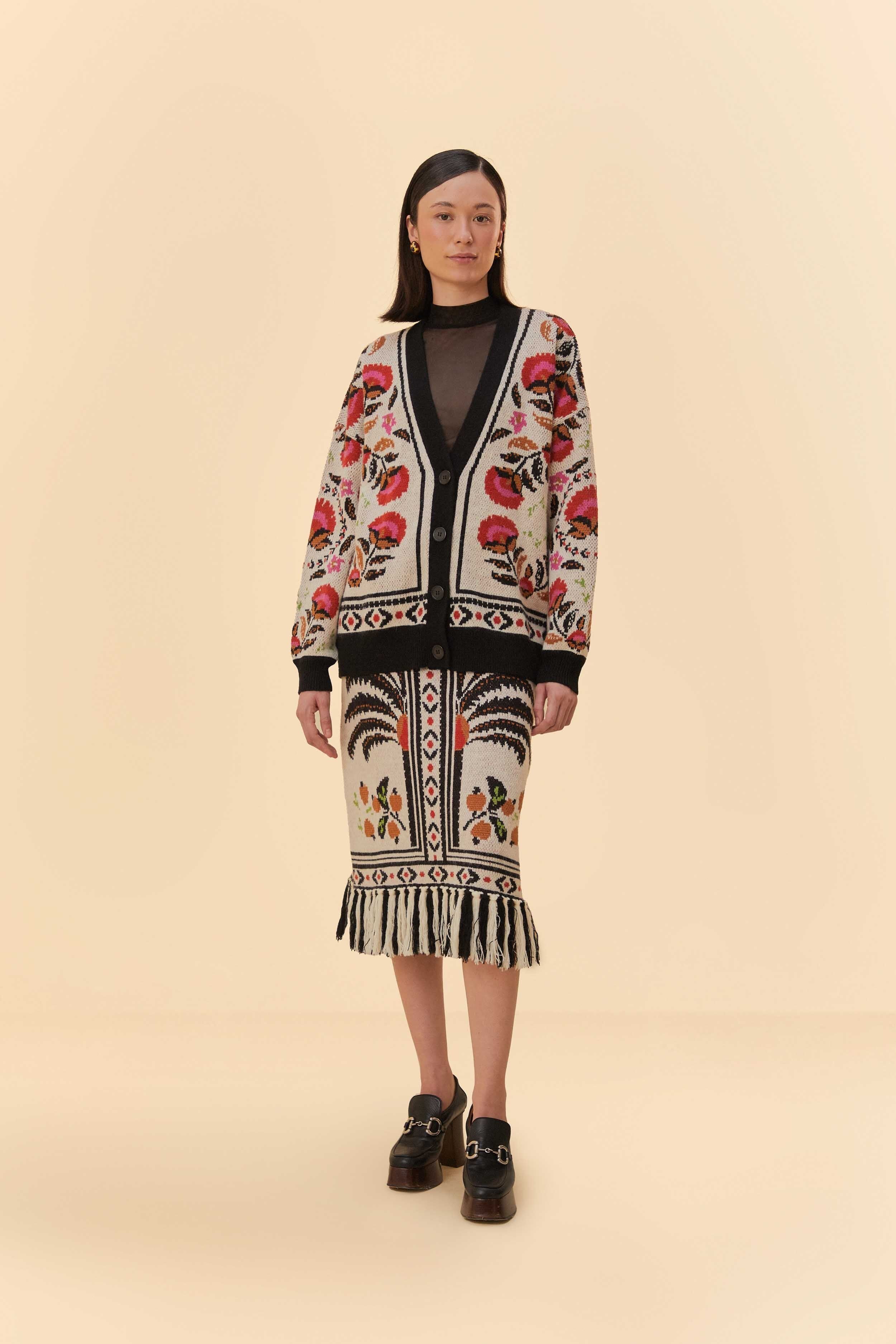 Sand Palms Paradise Knit Cardigan sold by FARM Rio product image thumbnail 2