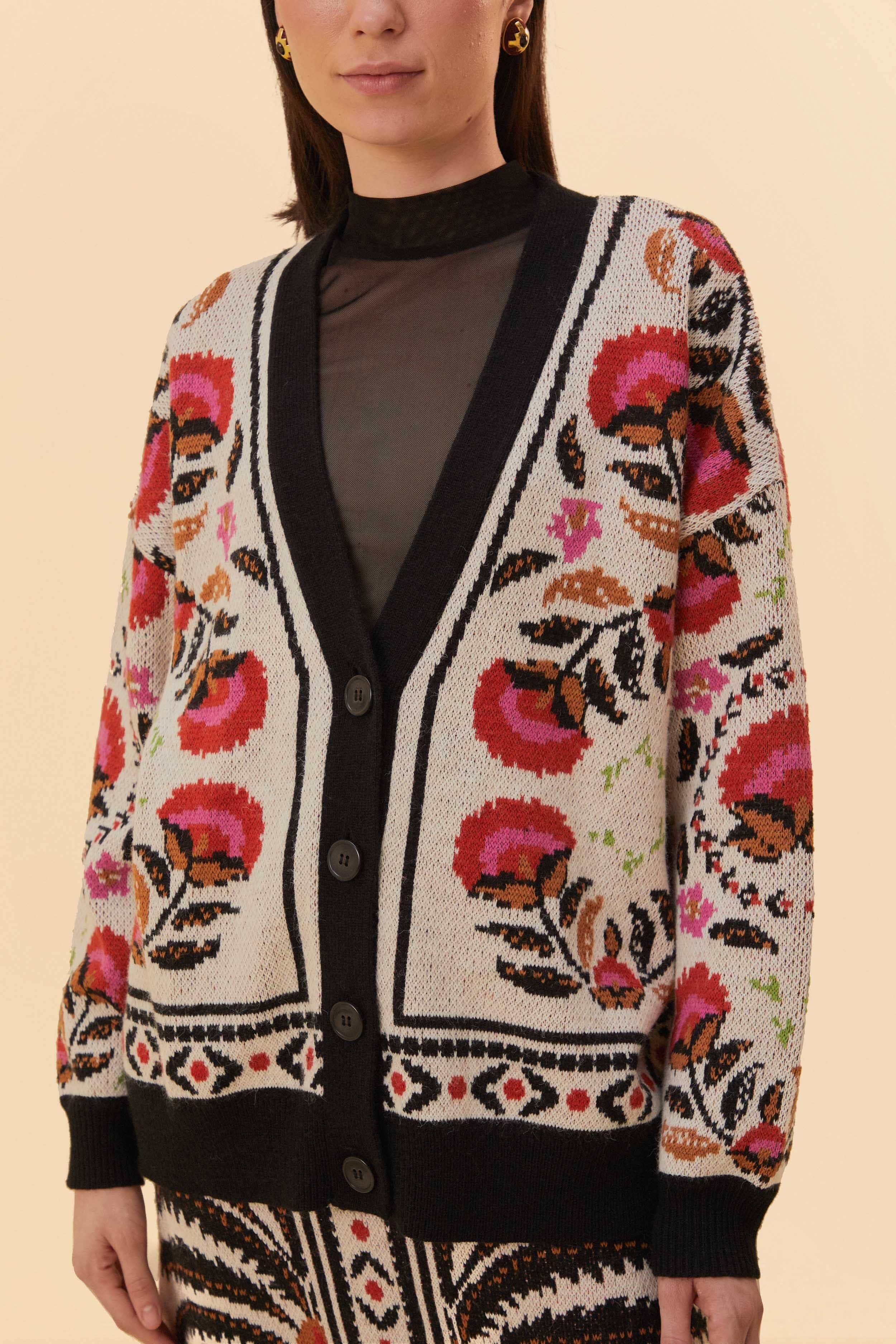 Sand Palms Paradise Knit Cardigan sold by FARM Rio product image thumbnail 3