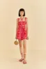 Red Jungle Scarf Romper sold by FARM Rio