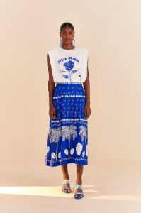Festa Do Mar Organic Cotton T-Shirt sold by FARM Rio