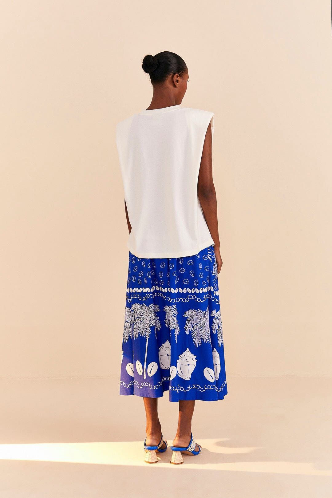 Festa Do Mar Organic Cotton T-Shirt sold by FARM Rio product image thumbnail 4