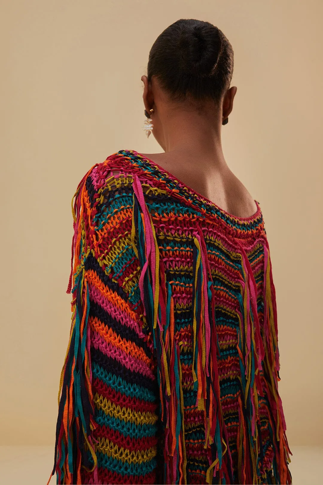 Colorful Stripes Knit Sweater sold by FARM Rio product image thumbnail 3