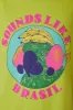 Green Sounds Like Brasil Organic Cotton T-Shirt sold by FARM Rio
