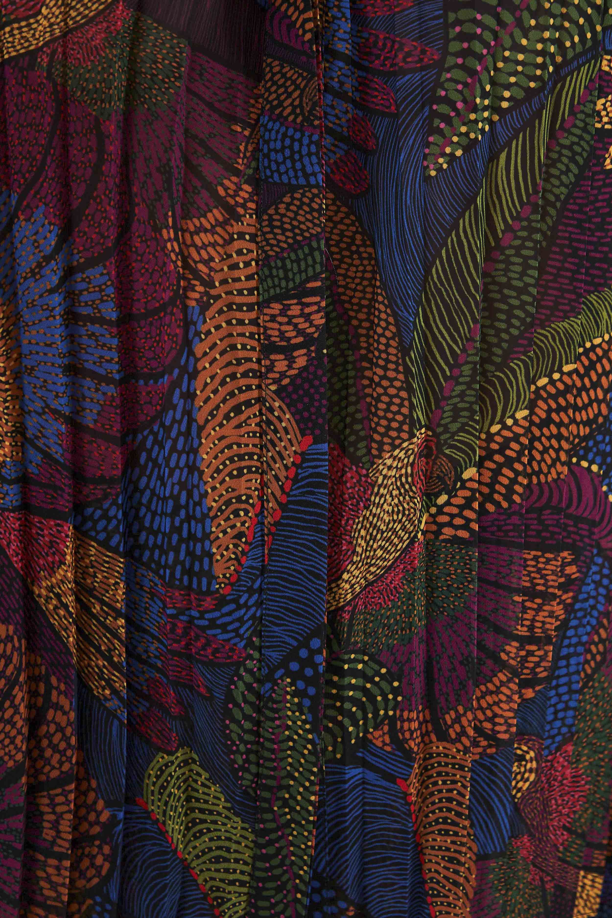 tropical garden puff sleeve blouse sold by FARM Rio product image thumbnail 4