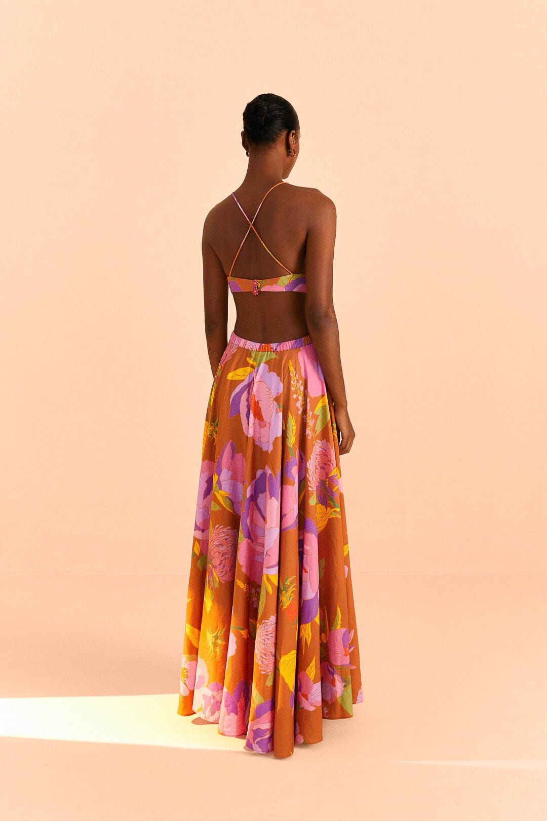 Embroidered Flower Top Maxi Dress sold by FARM Rio product image thumbnail 4