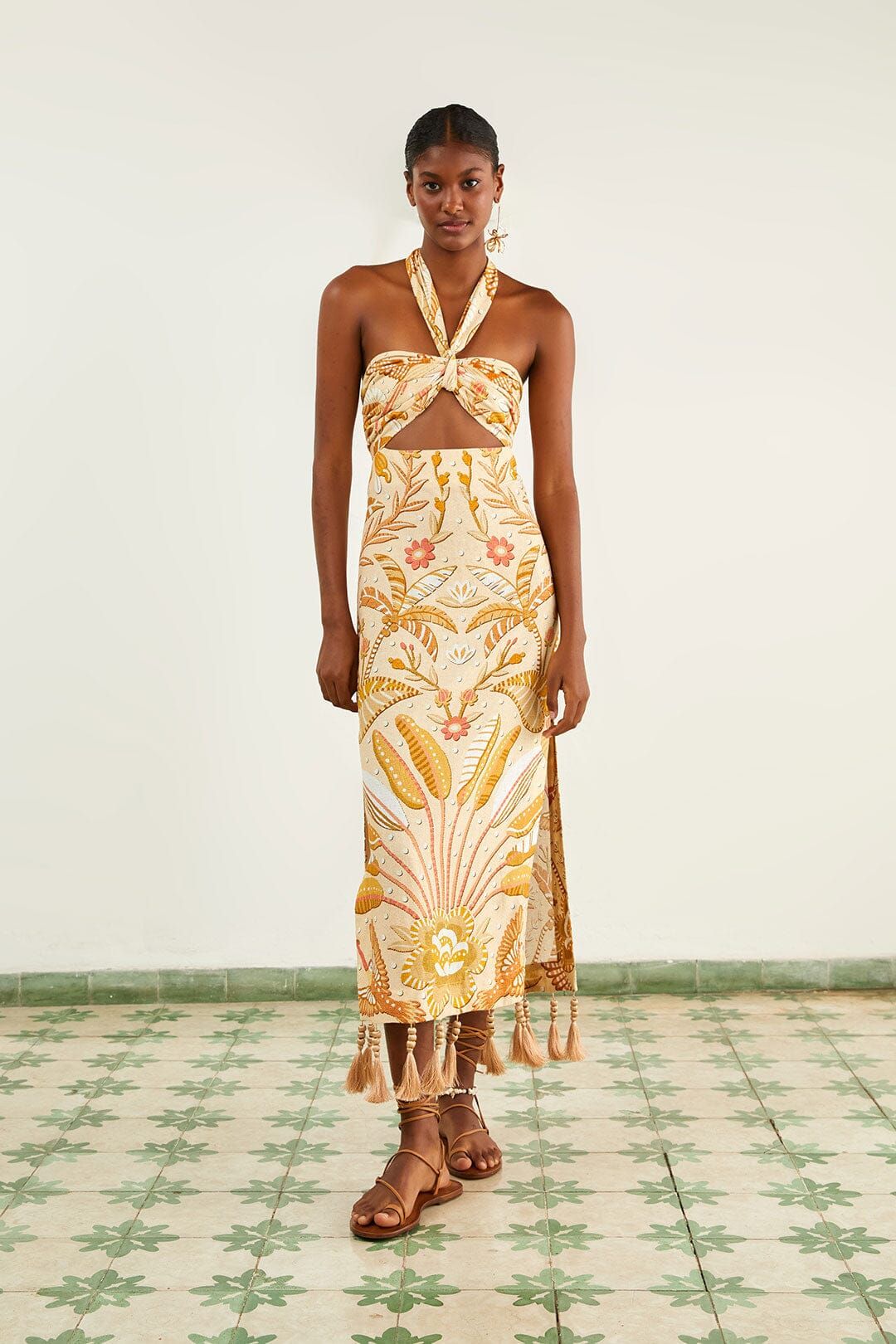 Sand Jungle Chic Midi Dress sold by FARM Rio
