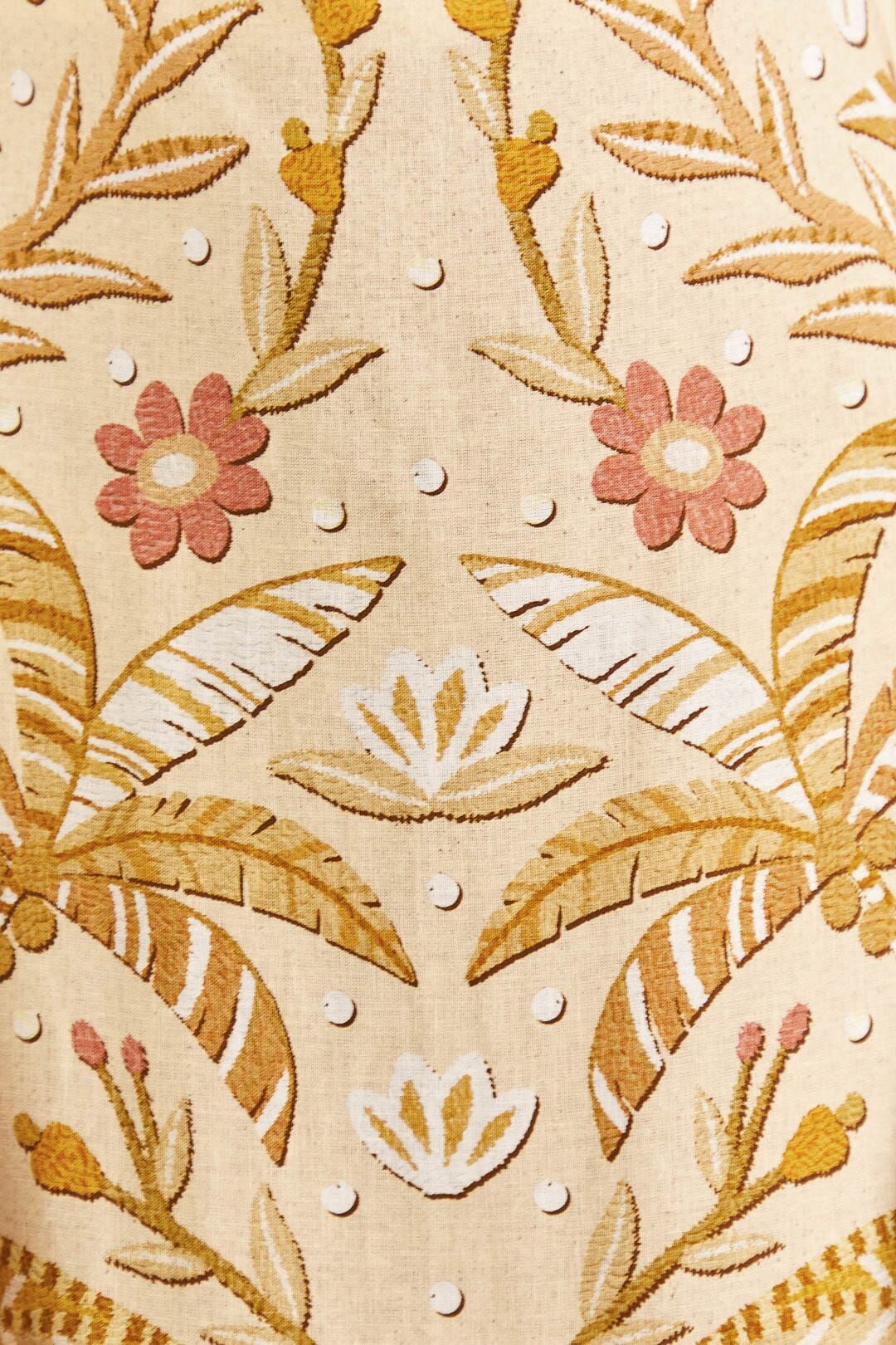 Sand Jungle Chic Midi Dress sold by FARM Rio product image thumbnail 4