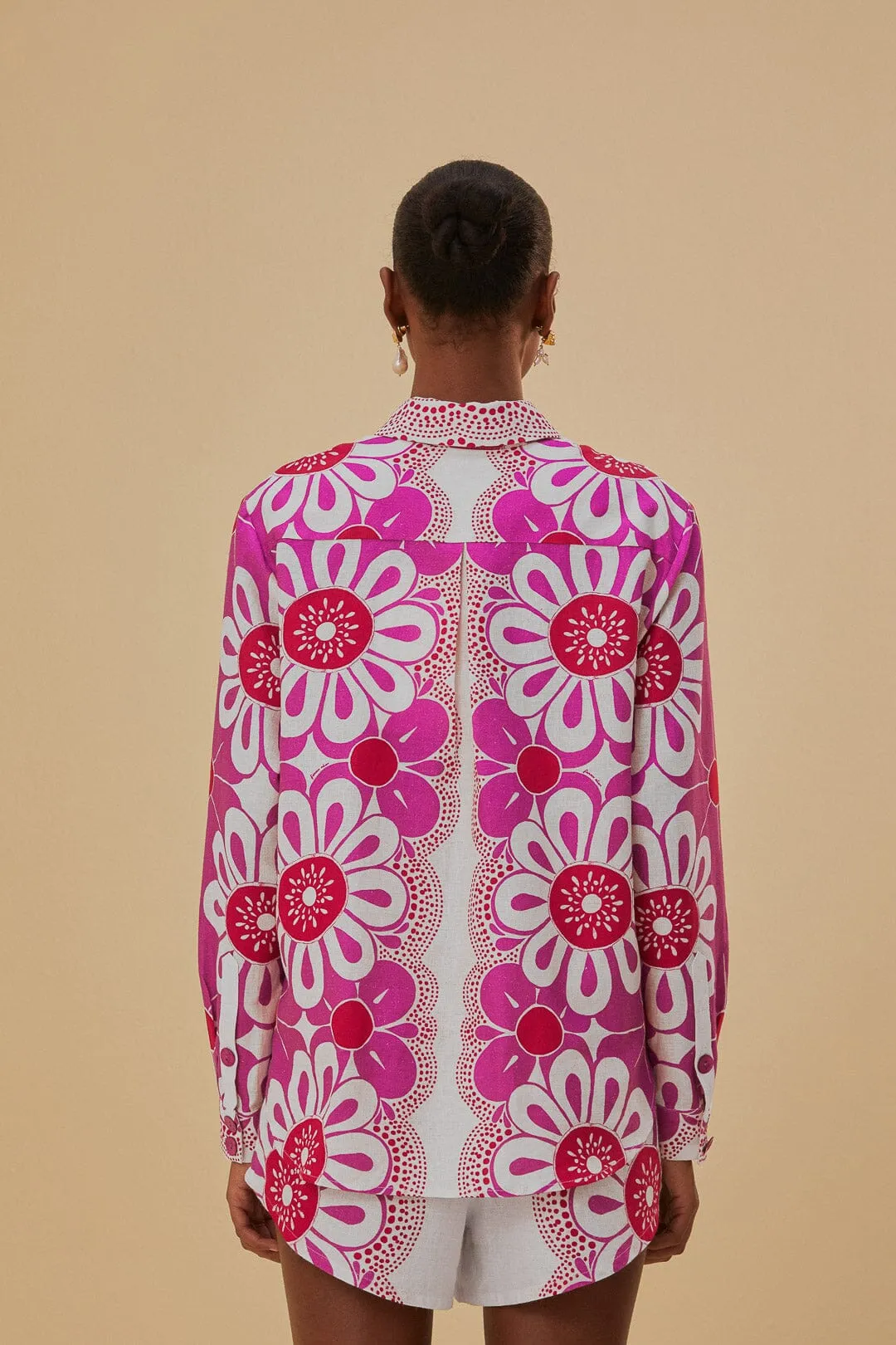 Off-White Maia Shirt sold by FARM Rio product image thumbnail 4