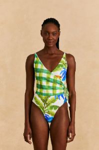 Tropical Fresh One-piece Swimsuit sold by FARM Rio