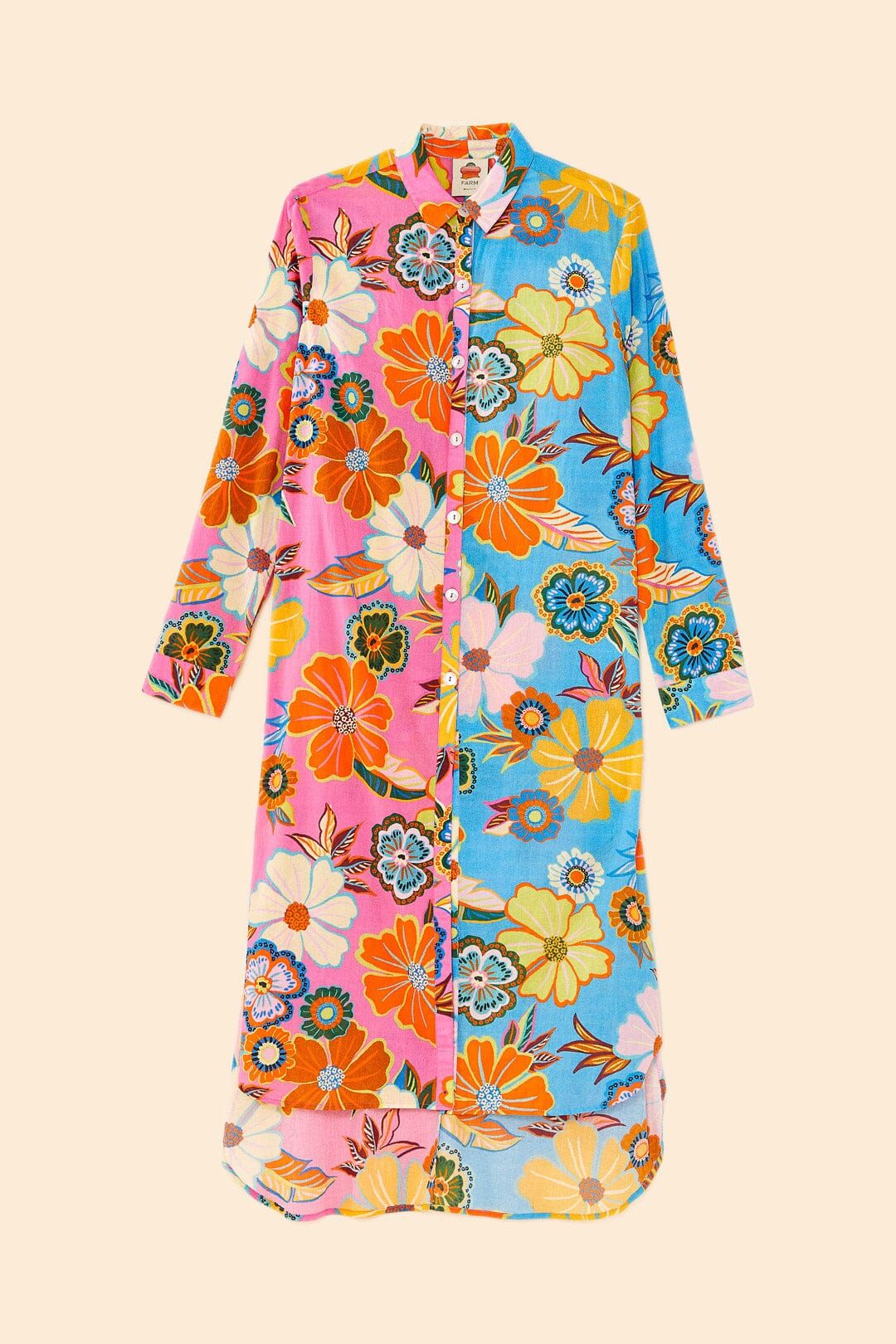 Full Garden Shirtdress sold by FARM Rio product image thumbnail 5