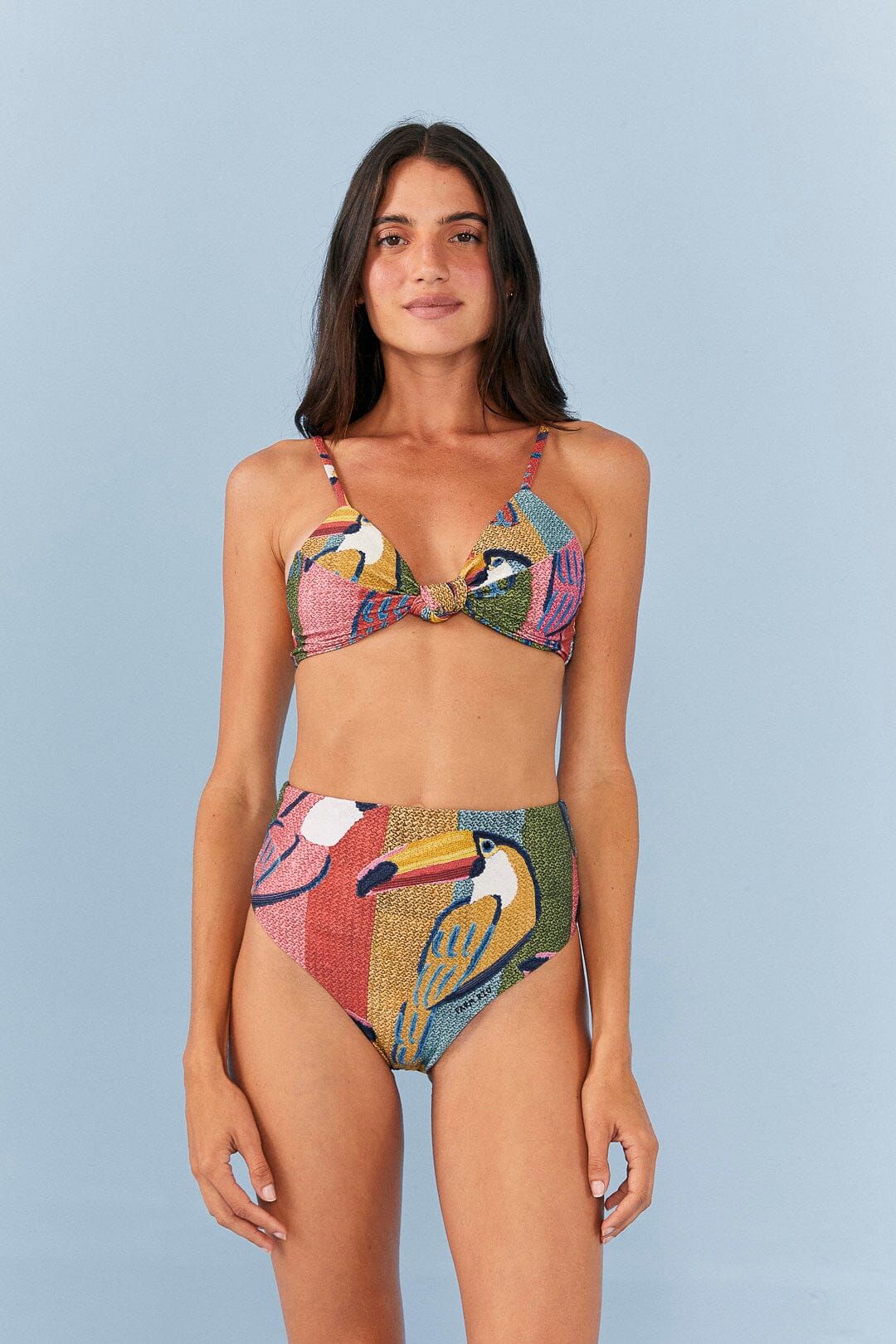 Wonderful Toucans High Waisted Bikini Bottom sold by FARM Rio product image thumbnail 2